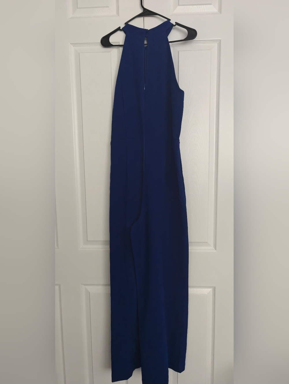 Julia Jordan Royal Blue Halter Jumpsuit - Picture 2 of 6